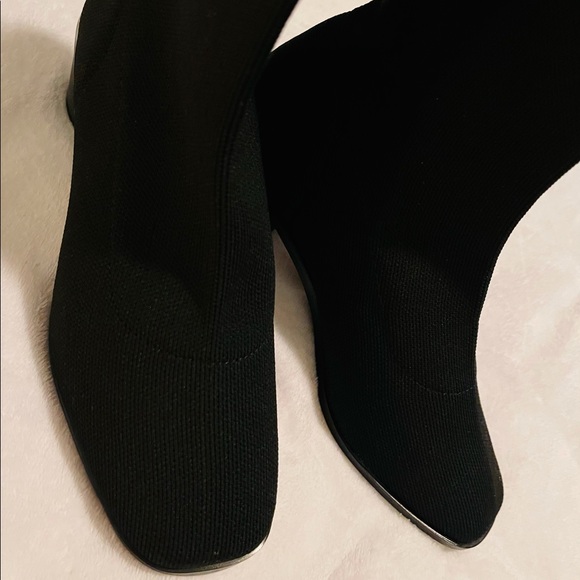 New ASOS knitted heeled sock boots US7 - Picture 5 of 6